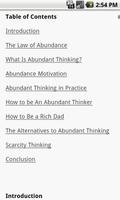 Abundant Thinking syot layar 2