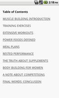 برنامه‌نما Basics Of Body Building عکس از صفحه