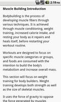 Basics Of Body Building স্ক্রিনশট 3