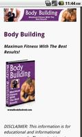 Body Building Guide capture d'écran 1