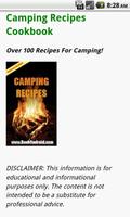 Camping Recipes تصوير الشاشة 1