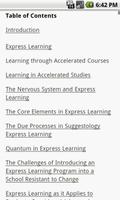 Express Learning capture d'écran 2