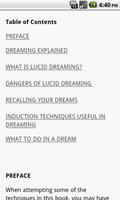 Lucid Dreaming Guide capture d'écran 2