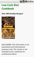 Low Carb Recipe Cookbook скриншот 1