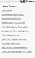 Panic Attacks اسکرین شاٹ 2