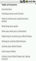 Unlock Your Mind Power ภาพหน้าจอ 2