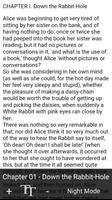 Book Apps: Alice in Wonderland ภาพหน้าจอ 1