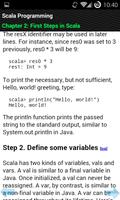 Scala Tutorial تصوير الشاشة 1