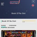 Book Of Ra Slot Review ícone