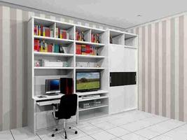 پوستر BookShelf Furniture Design