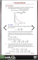 Chemical Kinetic Chemistry Formula e-Book captura de pantalla 3