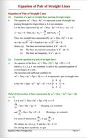 Equation of Pair of Straight Lines Formula e-Book 截图 2