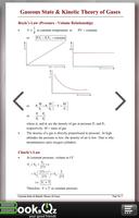 Gaseous State & KTG Gases Chemistry Formula e-Book screenshot 3