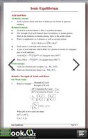 Ionic Equilibrium Chemistry Formula e-Book ภาพหน้าจอ 3
