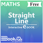 Straight Line Math Formula e-Book icône