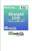 Straight Line Math Formula e-Book Affiche