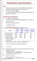 Thermometry and Calorimetry Physics Formula e-Book capture d'écran 3