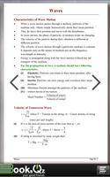 Waves Physics Formula e-Book capture d'écran 3