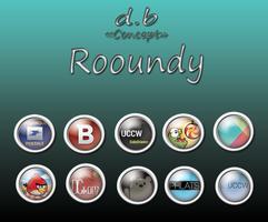Rooundy icons packs Affiche