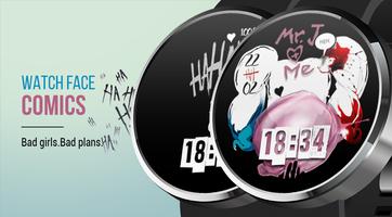 Mad Love - Comics Watch Face โปสเตอร์