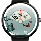 Let's Roll: Scooter Watch Face आइकन