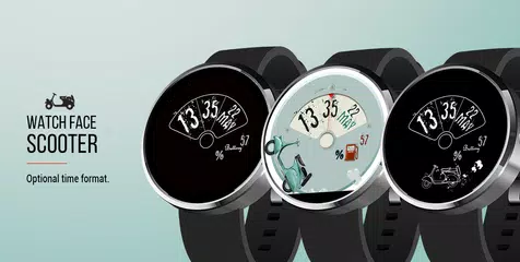 Let's Roll: Scooter Watch Face APK download