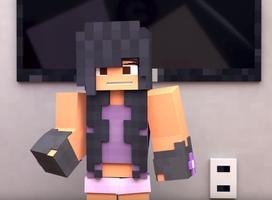 Aphmau Skin MCPE-poster