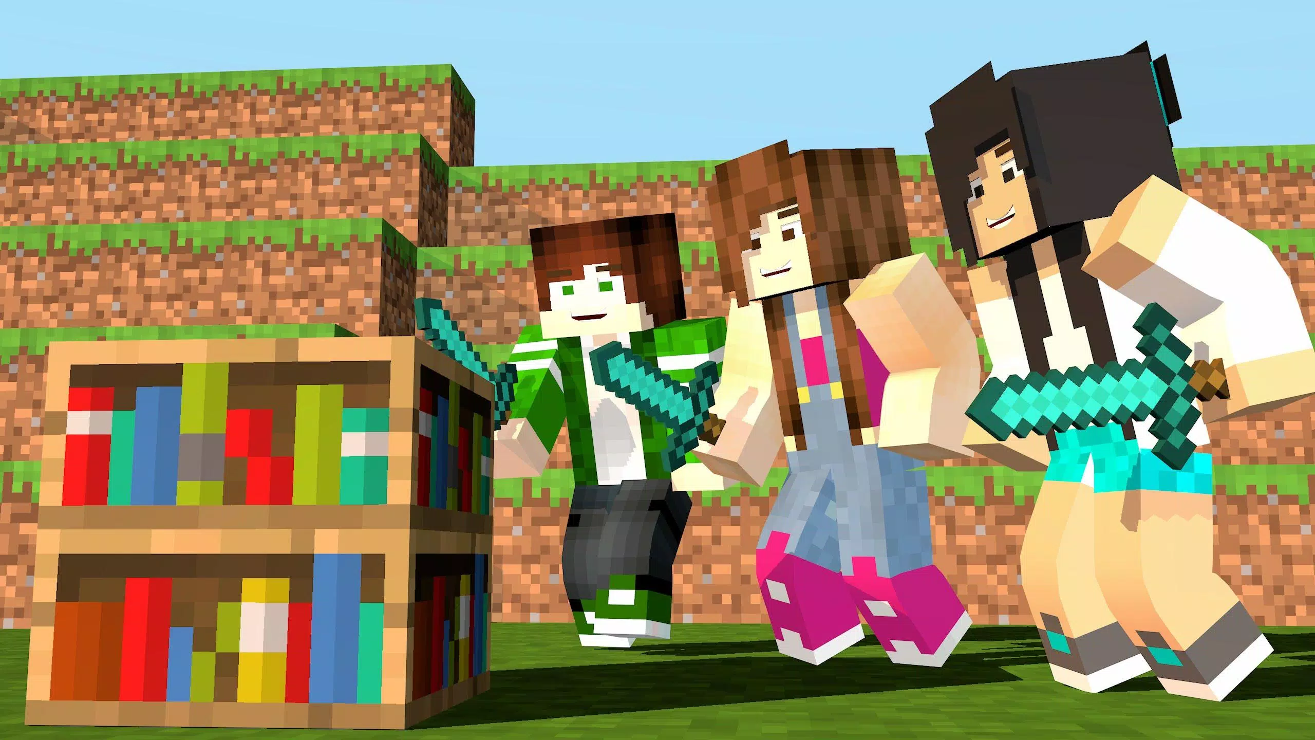 Skin Julia Minegirl For Minecraft PE Apk Download for Android- Latest  version 2.1.2- com.aryamaps.julskinmcpe