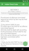 IPC - Indian Penal Code captura de pantalla 3