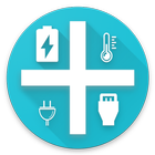 Fast Charging & Battery Level Indicator Zeichen