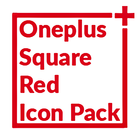 Square Red Icon Pack Oneplus S icon