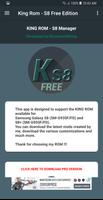 KING ROM - S8 FREE Edition پوسٹر