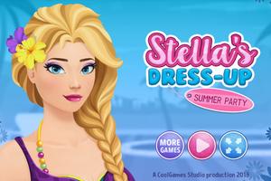 Stella's Dress-Up Summer Party Affiche