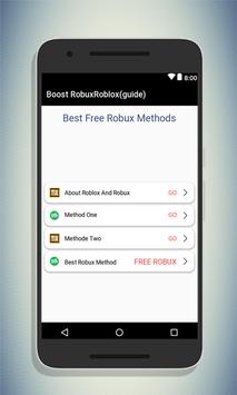 Boost Robuxroblox Guide For Android Apk Download - robux boost