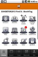 EXHIBITOR2013 Find It BoothTag screenshot 1