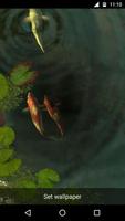 1 Schermata Koi Fish Pond Video LWP