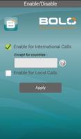 BoloCard app for calling card capture d'écran 1