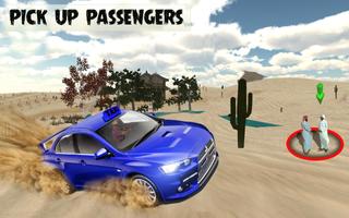 Safari Desert Taxi Drift: Amazing Prado Drive 3D (Unreleased) imagem de tela 2