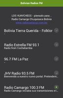 Bolivian Radios FM Plakat