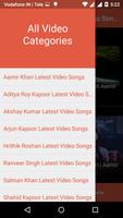 Bollywood Actors Hindi Video Songs HD capture d'écran 1