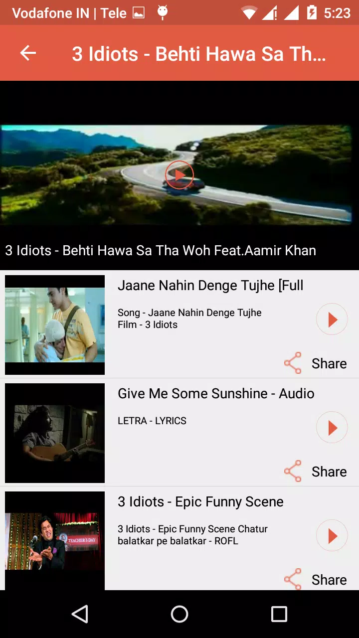 Bollywood Actors Hindi Video Songs HD APK for Android Download