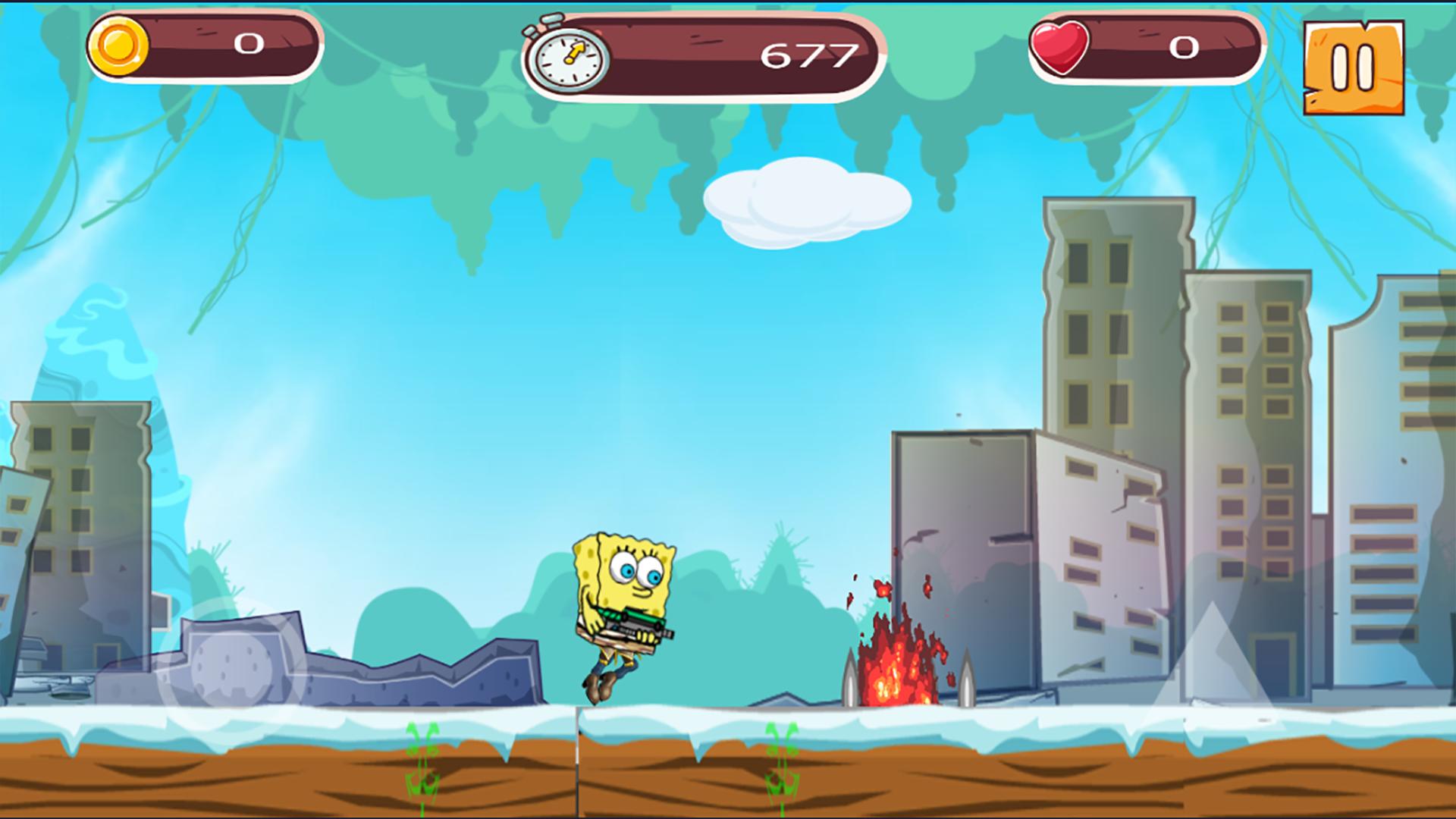 Spongebob S Vs Zombies Shooter For Android Apk Download - roblox zombies attack bikini bottom spongebob zombie
