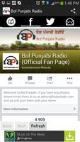Punjabi Radio-BolPunjabi Radio capture d'écran 2