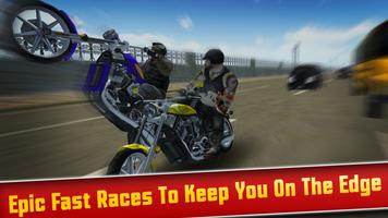 Crash of Bikes - Top motorcycle rider racing games poster