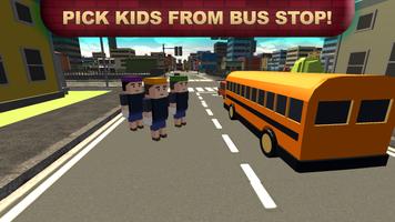 City School Bus Driving 2017: Parking Simulator 3D Affiche