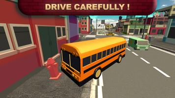 City School Bus Driving 2017: Parking Simulator 3D capture d'écran 2