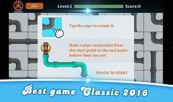 Pipe Puzzle Poster