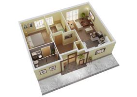 3D Home Floor Plan Ideas capture d'écran 2