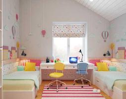 Ideas Niños habitación Poster