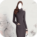 Girl Wool Dress Photo Frame APK